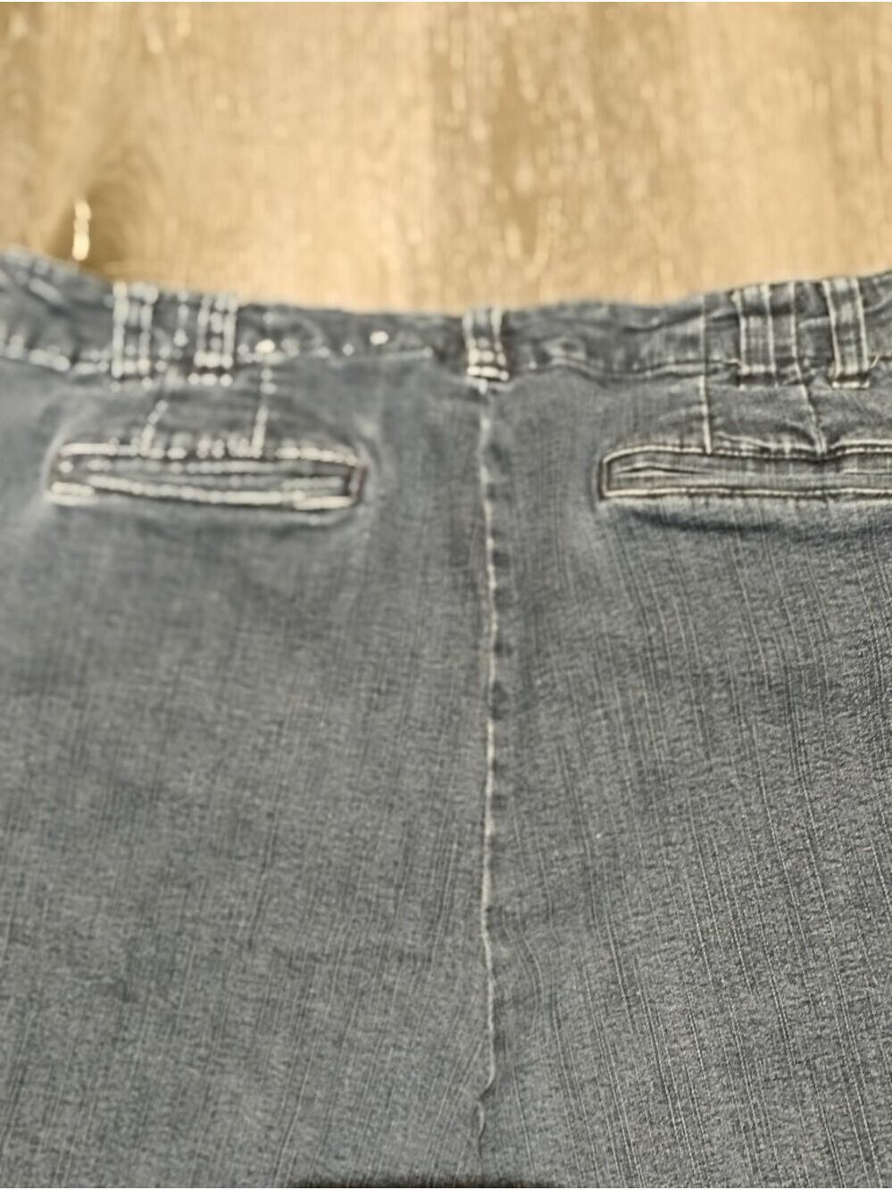 Stretch White Stag Size 10 Average Blue Jeans - Picture 5 of 5
